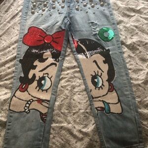 Women’s Betty boop jeans 30x21